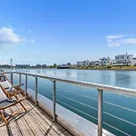 Σπίτι διακοπών Treibholz: Meerblick, Dachterrasse, Bootsanleger, Badeleiter, Sauna