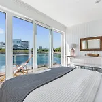 別荘 Treibholz: Meerblick, Dachterrasse, Bootsanleger, Badeleiter, Sauna *