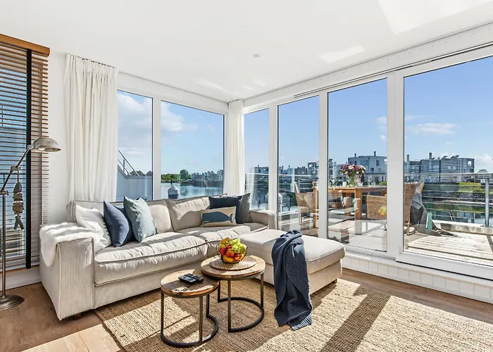 Casa vacanze Treibholz: Meerblick, Dachterrasse, Bootsanleger, Badeleiter, Sauna