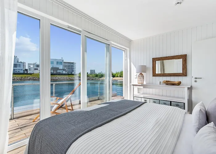 Casa vacanze Treibholz: Meerblick, Dachterrasse, Bootsanleger, Badeleiter, Sauna *