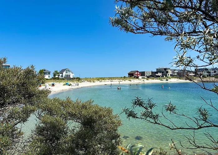 Treibholz: Meerblick, Dachterrasse, Bootsanleger, Badeleiter, Sauna Casa vacanze Olpenitz